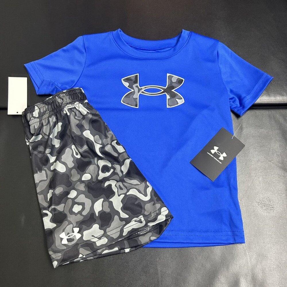 NWT Under Armour Athletic Set Boys Size 3T